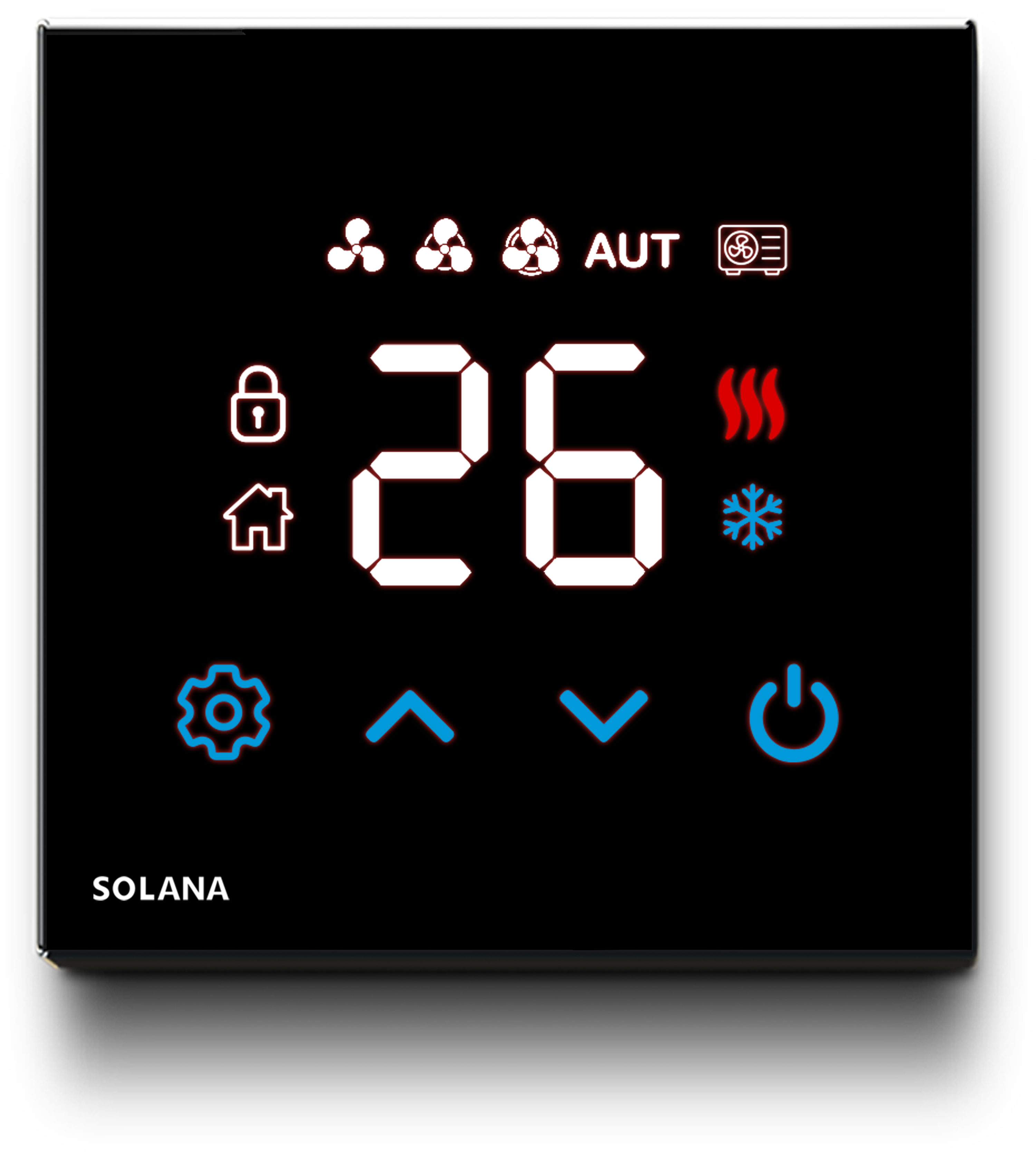 کلید لمسی ترموستات